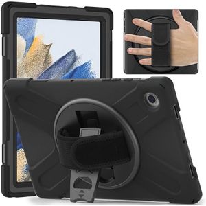 eSTUFF Defender Zaak (Galaxy Tab A8 (2021)), Tablethoes, Zwart