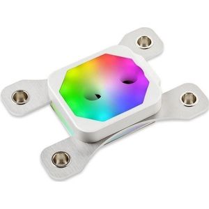 Aqua Computer cuplex kryos NEXT RGBpx AM4 - Acetaal + Nikkel, CPU waterkoelers, Zilver