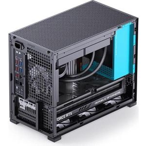 Jonsbo D32 PRO - PC-behuizing - Zwart - mATX, Mini-ITX