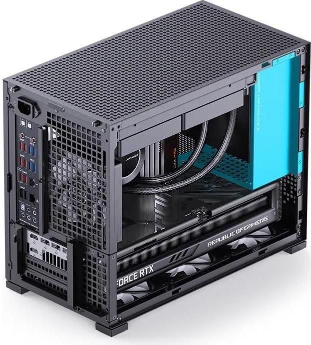Jonsbo D32 PRO - PC-behuizing - Zwart - mATX, Mini-ITX
