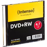 Intenso - Dvd+Rw 4,7GB - Optische Gegevensdrager - 10 Stuks