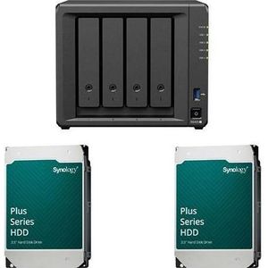 Synology DS925+ DiskStation + 32 TB 2x Plus 3.5"" SATA 6Gb/s Festplatte 16 TB (2 x 16 TB), Netwerkopslag