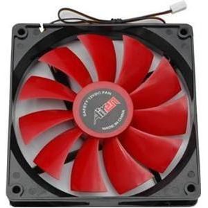 Airen VENTILATOR RedWings140 (, 14,6dBA) (140 mm), PC ventilator, Rood