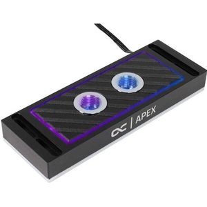 Alphacool WAR Apex RAM X4 Waterkoeler Zwart, Opslag waterkoelers