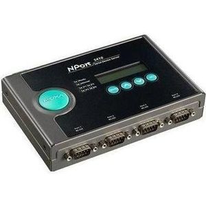 Moxa NPORT 5410 - Seriële RS-232 apparaatserver met 4 poorten, Data converter