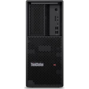 Lenovo ThinkStation P3 Toren (Intel Core i7-14700K, 32 GB, 1000 GB), PC, Zwart