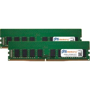 PHS-memory 32GB (2x16GB) Kit RAM-geheugen voor QNAP TS-883XU-RP DDR4 UDIMM ECC 2400MHz (2 x 16GB), RAM Modelspecifiek
