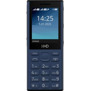 HMD Phone 130 Music TA-1717 DS blue (2.40", 2G), Sleutel mobiele telefoon, Blauw