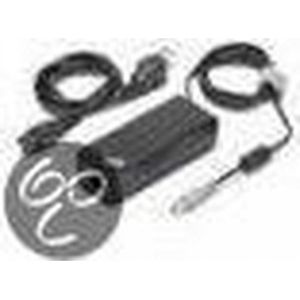 Lenovo - 65W Ultradraagbare AC-adapter - Voeding voor Notebooks - Zwart