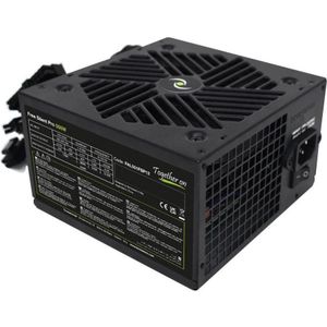 Tecnoware Free Silent PRO 550 - Voeding voor Geavanceerde PC's - Stille Ventilator - PCI-E Connectoren - CPU 4+4 - SATA - Molex