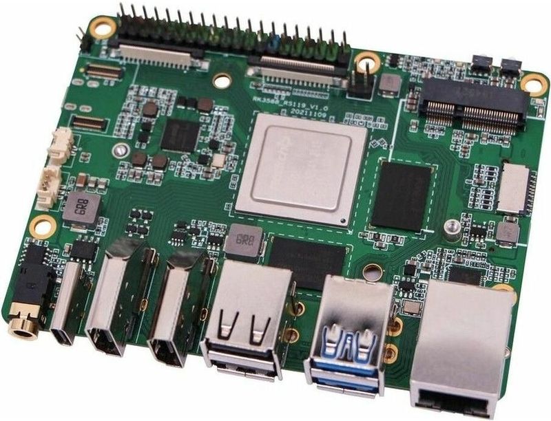 Allnet - Radxa ROCK 5 MODEL B - Ontwikkelbord - Zwart - RK3588 - 4GB LPDDR4