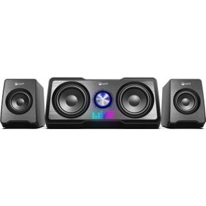 C-Tech Repro -16, 2.2, RGB, ÄernÃ, PC-luidspreker, Zwart