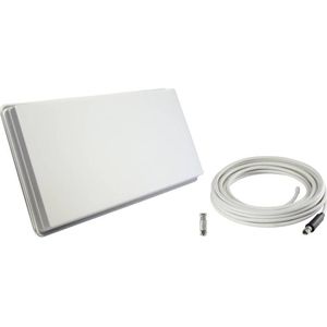Selfsat H30 D SAT-systeem zonder ontvanger Aantal deelnemers: 1, SAT Spiegels + SAT Antennes, Wit