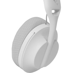 White Shark Haai WGH-2441 Valk Wit/Grijs (Draadloze, Bedraad), Koptelefoon, Wit