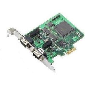 Moxa CP-602U-I W/O KABEL - 2-poorts CAN-bus universeel PCI-kaart met 2 kV elektrische isolatie, 0 tot, Controlekaart