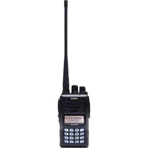 Alinco Draagbare VHF/UHF-radio PNI Alinco DJ-500-E, instelbaar vermogen, 200 CH, 1500 mAh, Talk Around, V, Walkietalkie, Zwart