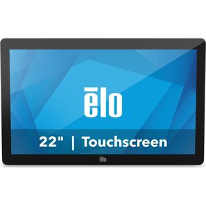 ēlo ELO 2202L 22 INCH FHD CAP 10-TOUCH (1920 x 1080 Pixels, 21.50"), Monitor, Zwart
