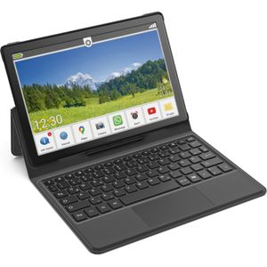 Emporia KeyPad (CH, tab1), Tablet toetsenbord, Zwart