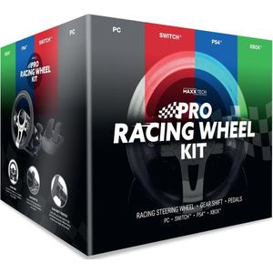 Maxx Tech Pro Racing Wheel Kit (PC, Switch, PS4, XBX) (Nintendo), Controller