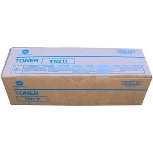 Konica Minolta, Toner, Originele TN-211 toner zwart 17.500 pagina's (8938-415) (BK)