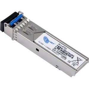 Allnet - ALL4752-INDU - SFP Mini-GBIC - Industrieel - 1000 Mbit/s, 20 km bereik, -40 tot +85 graden Celsius