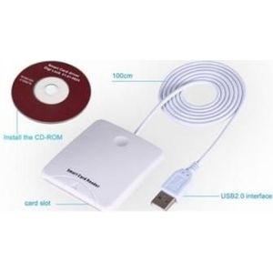 Citizen ID-kaartlezer Delta DCR0004 (USB 2.0), Geheugenkaartlezer