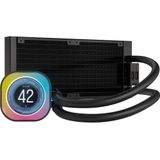 CORSAIR iCUE LINK H100i LCD Vloeibare CPU-Koeler - 240mm AIO - Zwart - Inclusief iCUE LINK System Hub