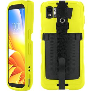 Mobilis PROTECH Case+Handstrap Zebra TC22/27 Safety yell sof, Accessoires voor barcodescanners