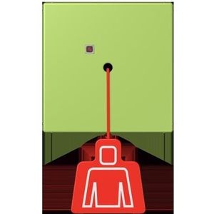 JUNG Trekschakelaar, Knoppen + Schakelaars, Wit