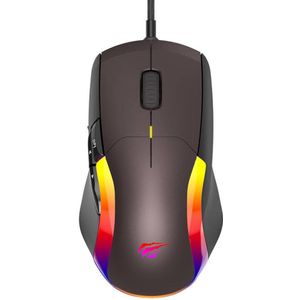 Havit - MS959S - Gamingmuis - Bruin - Bedraad - RGB