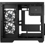 Modecom - Volcano Panorama APEX ARGB 7F - PC Behuizing - Zwart - Gehard Glas