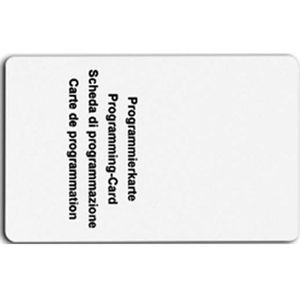 PS, Toegangscontrole, Programmeerkaart Solo Mifare