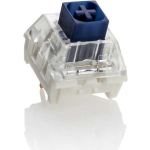 Ducky Kalih Box Marine Schakelaars, mechanisch, 3-polig, clicky, MX-Stem, 85g - 110 stuks, Muis + Toetsenbord Accessoires, Blauw