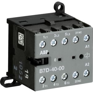 ABB B7D-40-00-01 Miniatuurschakelaar 24VDC met diode GJL1317201R0001, Relais