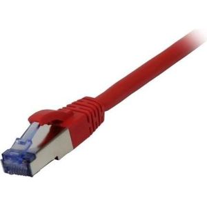 Synergy 21 Patchkabel RJ45 CAT6A 500Mhz 1,0m rood S-STP S/FTP Component getest AWG26 (S/FTP, CAT6a, 1 m), Netwerkkabel