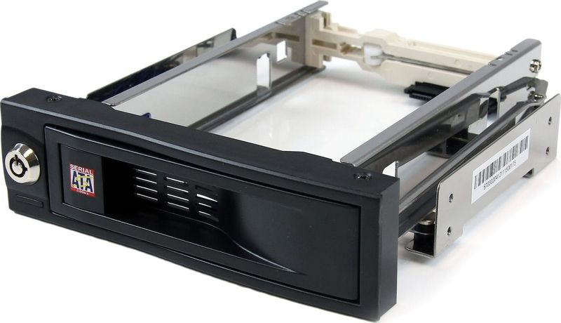 StarTech.com 5,25 inch Hot-Swappable Mobile Rack voor 3,5 inch Harde Schijf