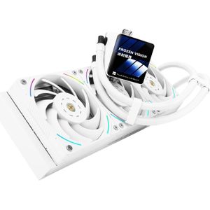 Thermalright Frozen Vision 360 White - CPU waterkoeling - Max 27 dBA, CPU waterkoelers, Wit