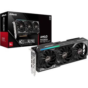 Grafische kaart ASRock 90-GA61ZZ-00UANF radeon rx 9070 xt 16 GB GDDR6