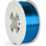 Verbatim 55064 3D-printmateriaal Polyethyleentereftalaatglycol (PETG) Blauw, Transparant 1 kg