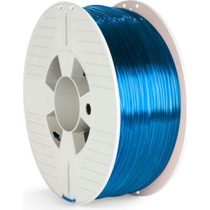 Verbatim 55064 3D-printmateriaal Polyethyleentereftalaatglycol (PETG) Blauw, Transparant 1 kg