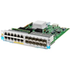 HPE - HP Switch Module v3 - Netwerkschakelaar - 12x GBase-T POE+ 12x SFP - 24 Poorten