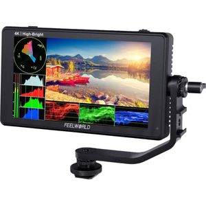 Feelworld LUT6E (6", Volledige HD), Videomonitoren, Zwart