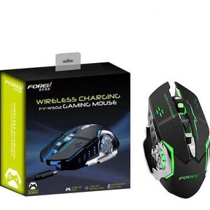 Forev FV-W502 - Gaming Muis - Zwart - Bedraad - 3200 dpi