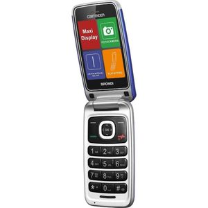 Brondi Contender (3", 1.30 Mpx), Sleutel mobiele telefoon, Blauw