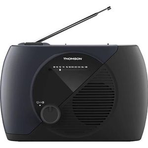 Thomson RT350 Radio grijs-zwart (FM), Radio, Zwart