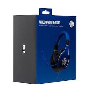 Qubick Cuffie Gaming Acmu0211 Multipiattaforma Edizione Inter, Gaming headset