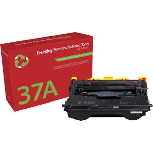 Everyday ™ Mono Remanufactured Toner van Xerox compatible met HP 37A (CF237A), Standaard capaciteit