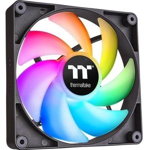 Thermaltake - CT120 ARGB - Ventilator - Zwart - 12 cm, 2 stuks, 2000 RPM, 25,8 dB