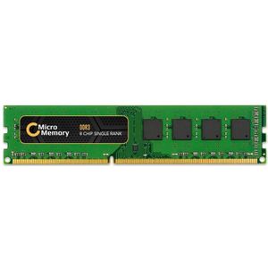 CoreParts 4GB geheugenmodule voor Acer (1 x 4GB, 1333 MHz, DDR3 RAM, DIMM 288 pin), RAM, Groen