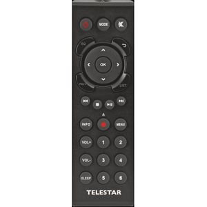 Telestar - TOP-Serie - Afstandsbediening - Zwart